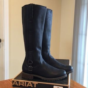 Ariat Salem Black Leather Boots